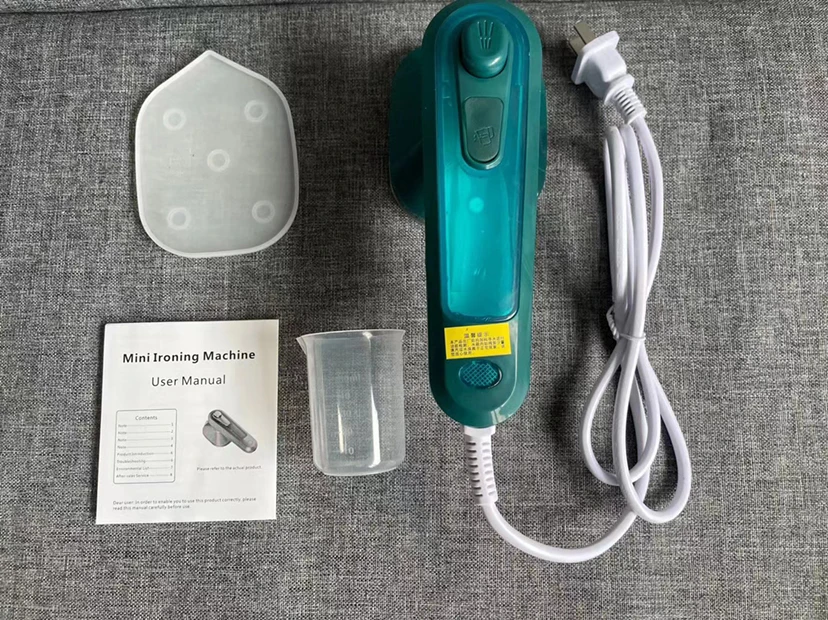 Portable Mini Iron Automatic Continuous Steam Self Clean Spray Flat Handheld Garment Steamer Electric Pressing Dry Steam Iron