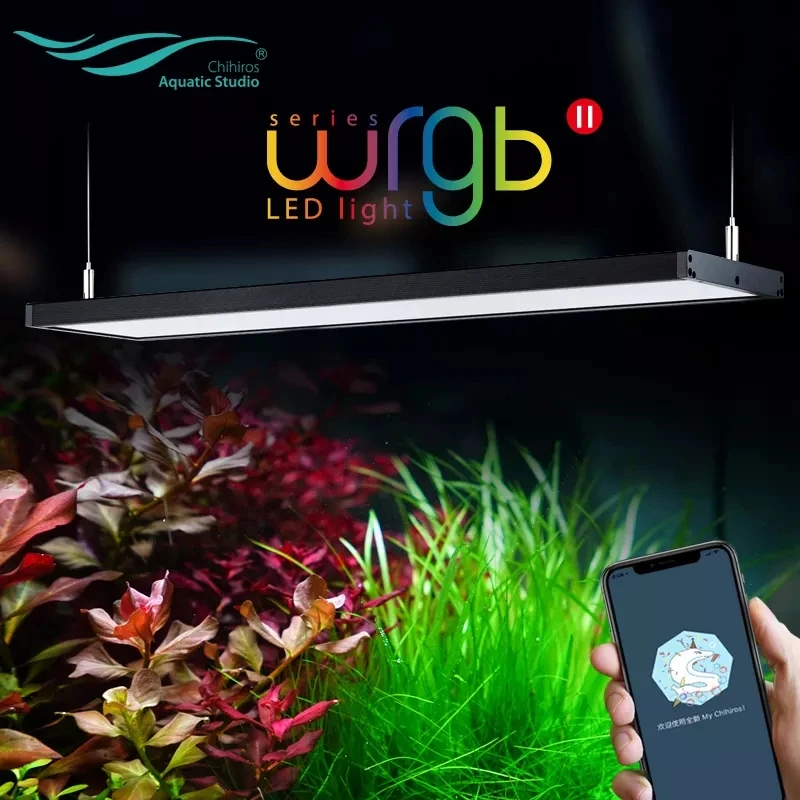 Chihiros Wrgb 2 App Control Full Spectrum Color Freshwater Planted Led  Aquarium Light 30cm 45cm 60cm 90cm 120cm For Red Grass - Buy Chihiros Wrgb  2