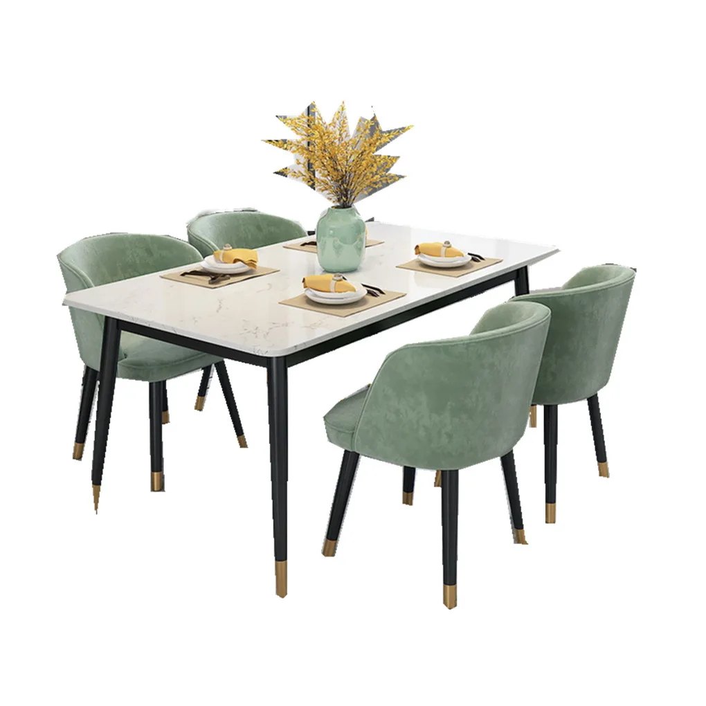 nordic modern simple dinning table set household dining tables