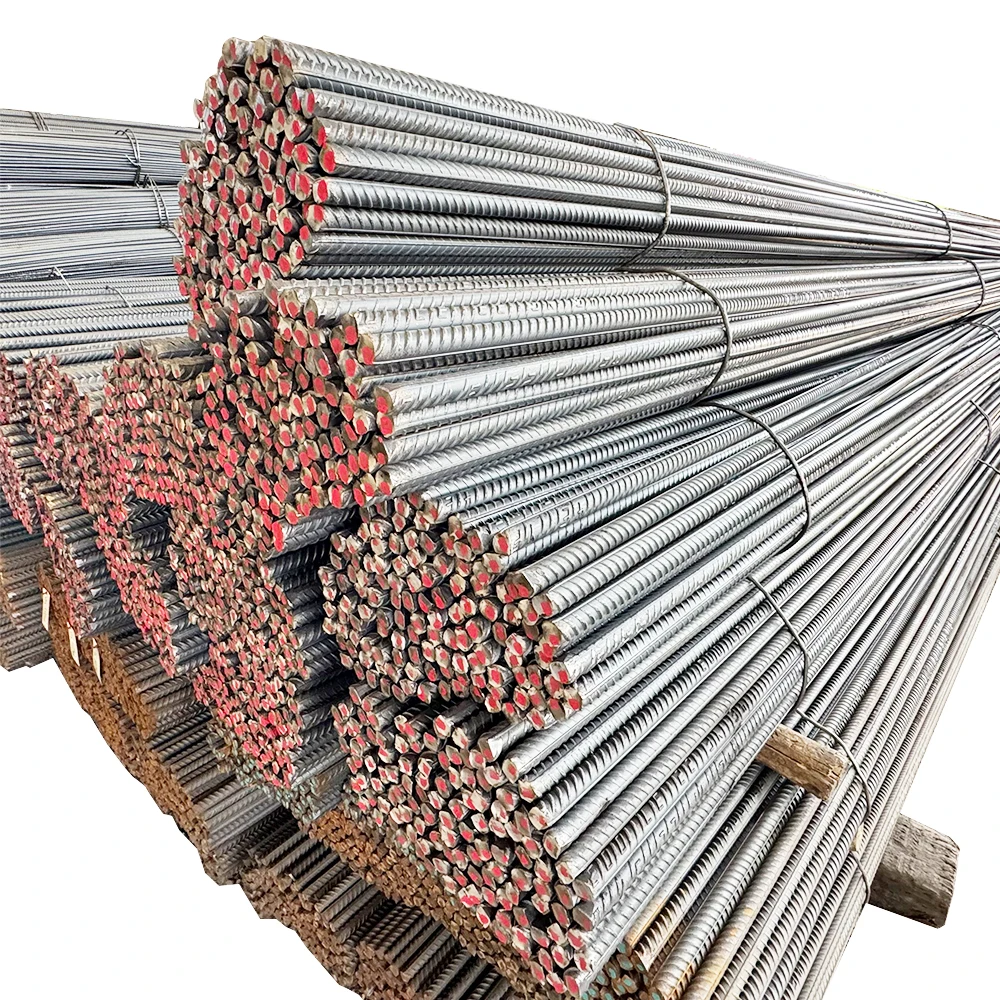 Rebar 16 20 25mm HRB335 HRB400 HRB500 Grade 40 Gr 60 Hot Rolled Deformed Steel reBar Concrete Iron Rod