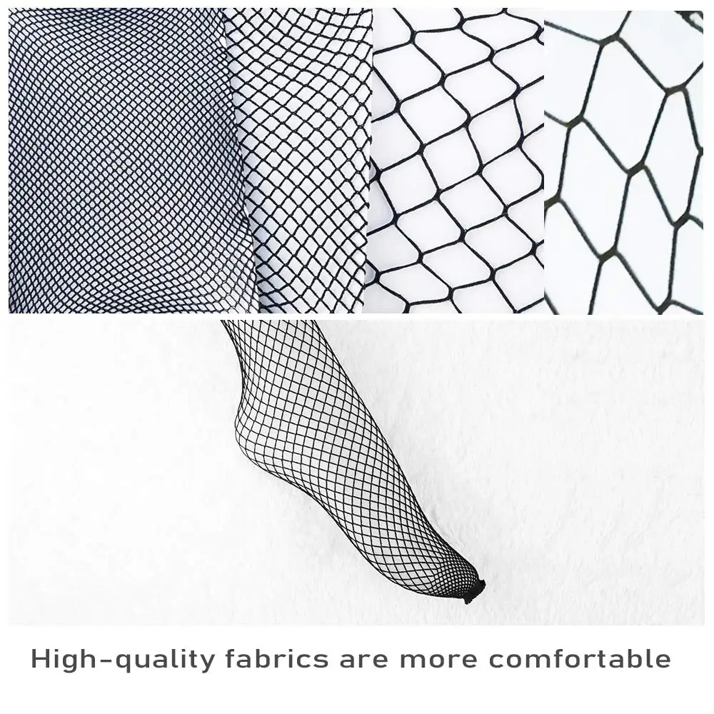 Trendy Matching Fishing Net Stockings Quick Drying Comfortable Sheer