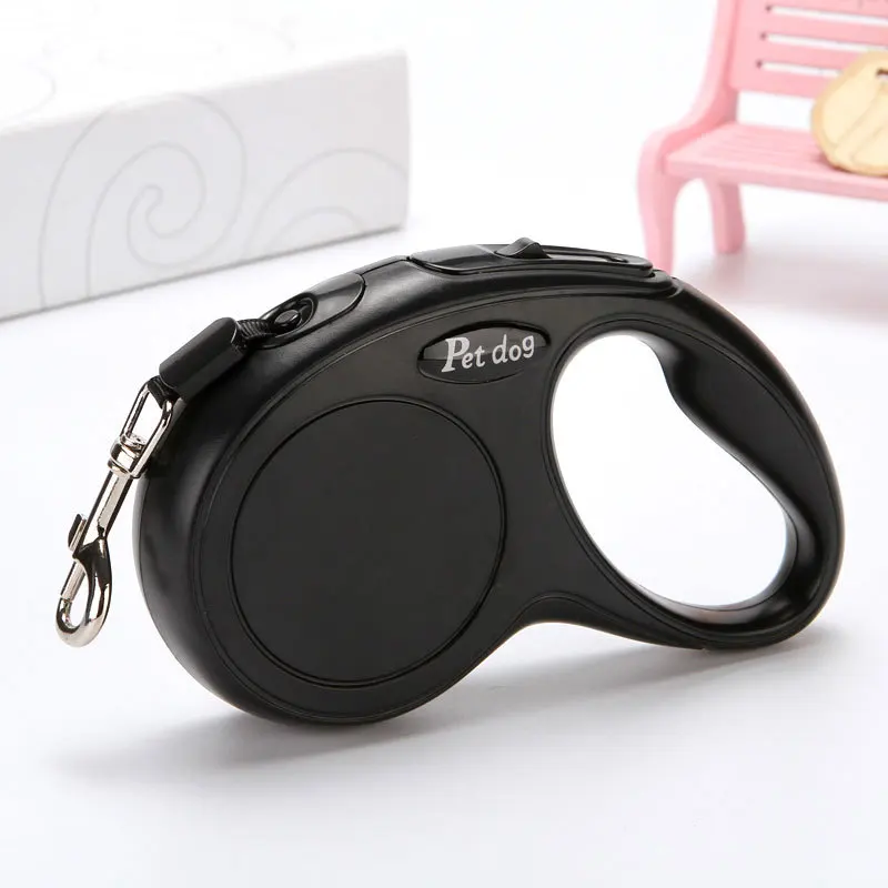 360 Degree Free Quick Lock and Unlock Super Comfortable Ergonomic Grip Dog Walking Leash Dog Leash Retractable