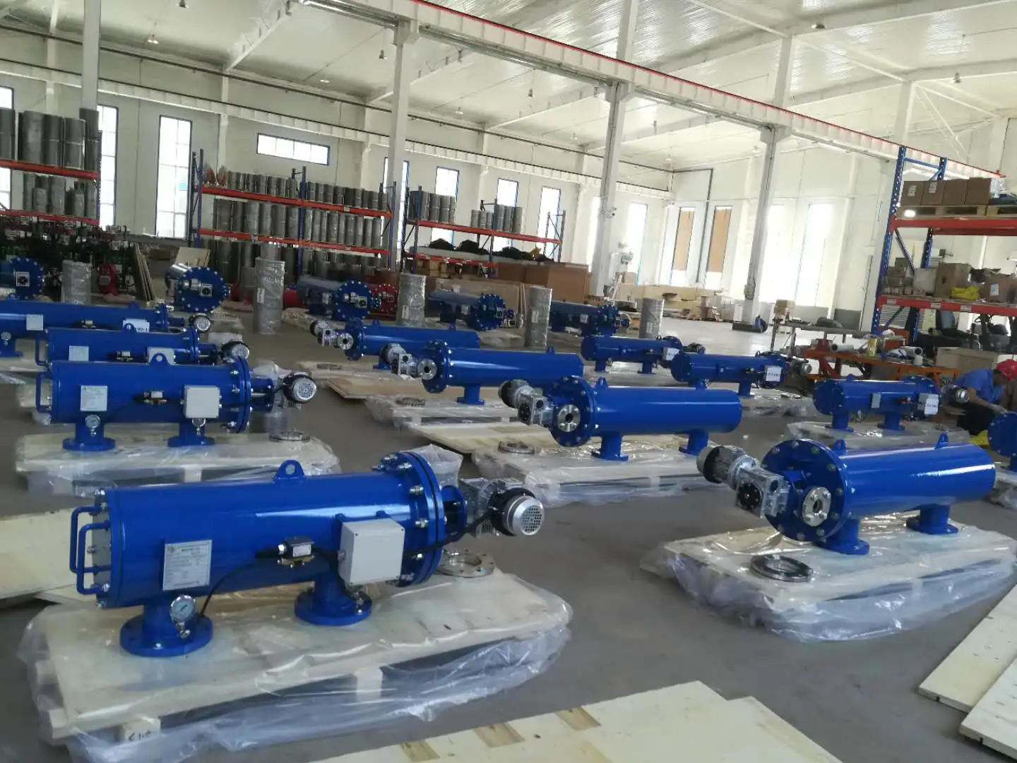 Aiger Horizontal Installation Automatic Selfcleaning Water Filter