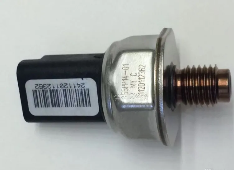 High Performance Engine Common Fuel Pressure Sensor for 55pp14-01 for 1.5 DCI Renault Fuel Pressure Rail Sensor