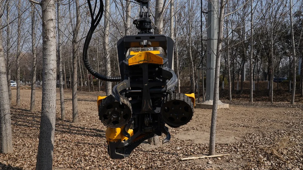 Forestry Tree Harvester Felling Cutting Machine Automatic Tree Timber Harvester Heads