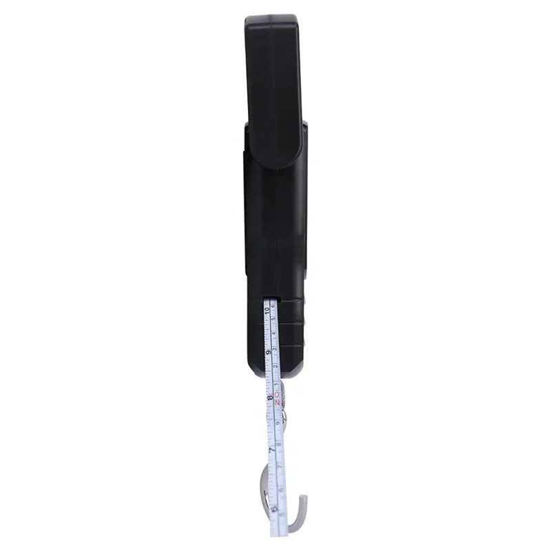 50Kg Hanging Scale with Ruler Digital Portable Fish Hook Electronic Weighting Luggage Scale LED Display Balance