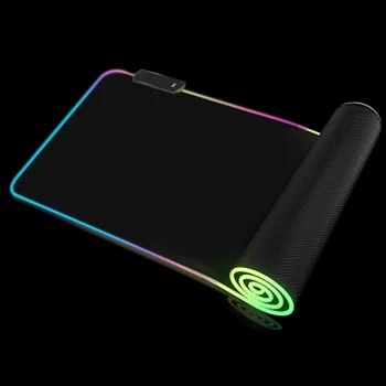 Blade Hawks Extra Large RGB Gaming Mouse Pad, Extended Soft LED Mouse Pad, Anti-Slip Rubber Base Computer Keyboard Mousepad Mat 31 5 X 12 Inch