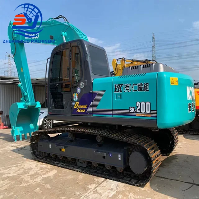 High Quality Used Kobelco SK200 SK200D SK200-8 Hydraulic Crawler