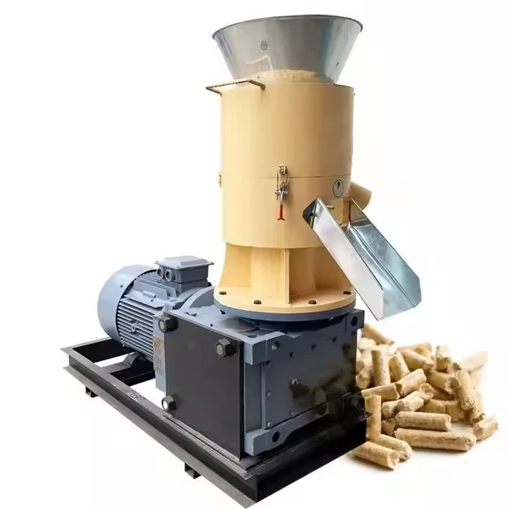 Factory Direct Large Fuel Mini Automatic Pellet Mill Machine Animal Feed Biomass Straw Wood Sawdust Pellet Machine for Sale