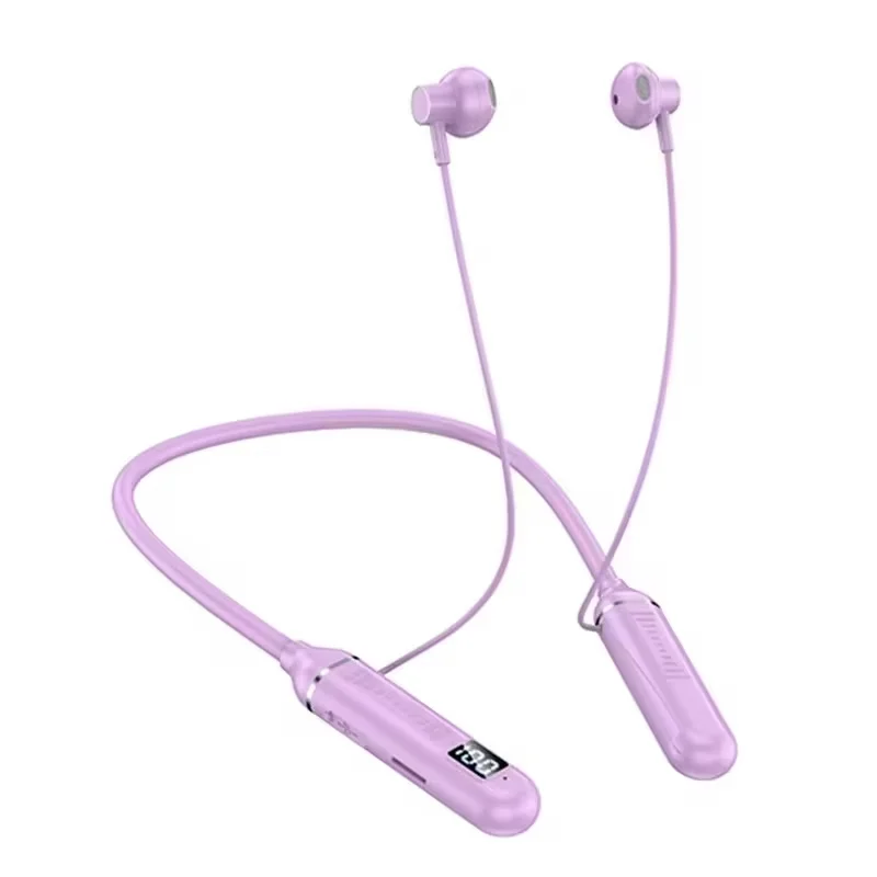 Hot Sales G02 Wireless Headphone TWS Earbuds LED Display Neckband Headphones Microphone aperçu 7