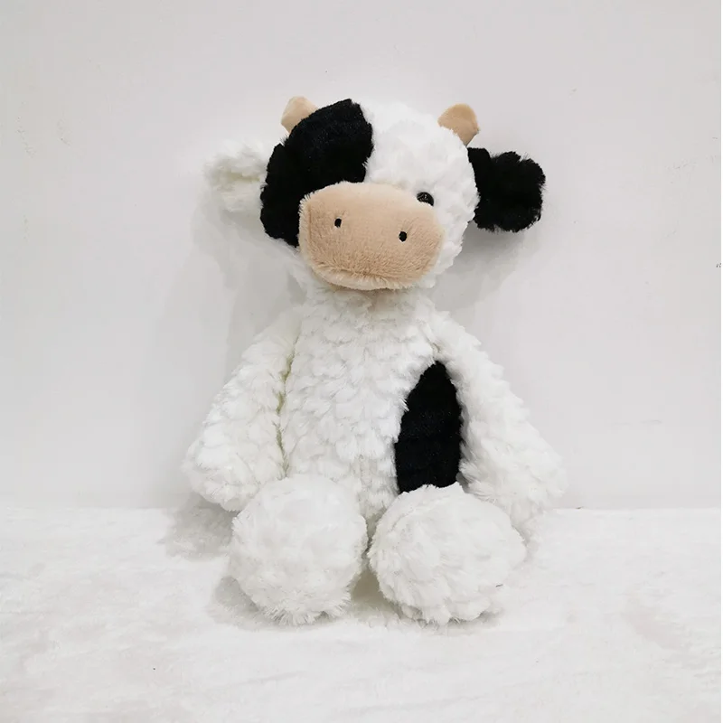 Custom Stuffed Cow Plush Toy  New Year Stuffed Animal