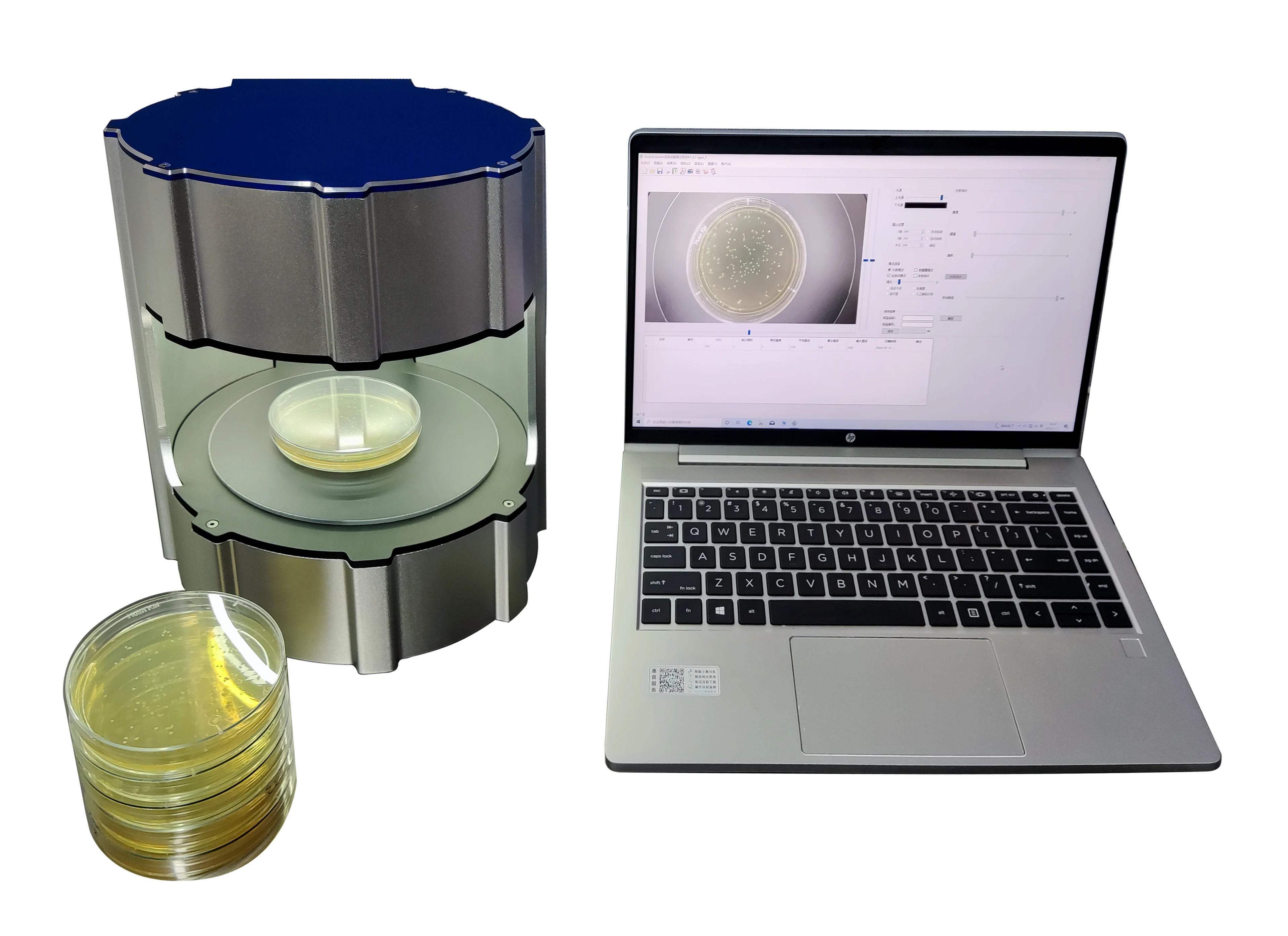 Automatic Colony Counter for Microorganism Counting, Lab Equipment