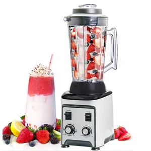 4L High Performance Heavy Duty Commercial Licuadora Portatil Juicer Mixer Grinder Soybean Blender