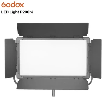 GODOX P200Bi Professional LED Light Two Color Fill Light LED Video Light Panel Support App Control for Live Video Photography detail image