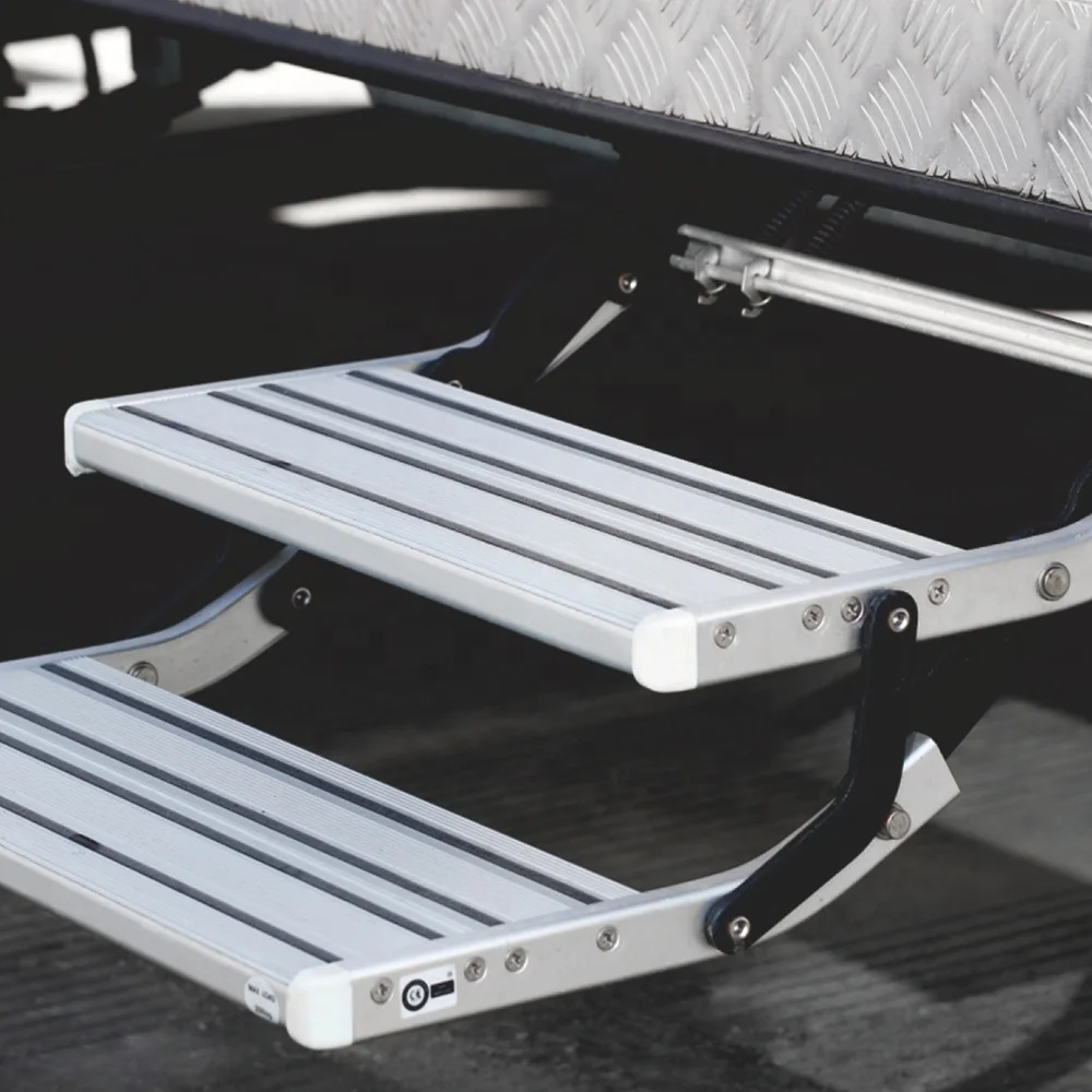 DE0527 RV Entry Step for Motorhome caravan Manual and Electrical ...