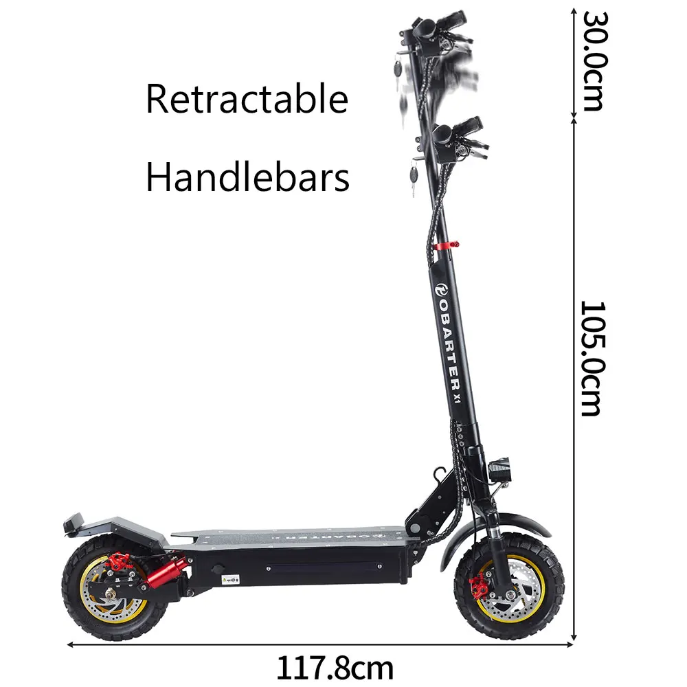 Direct Selling Eu Usa Uk Warehouse 1000w Off Road 10 Inch Foldable