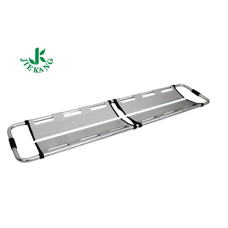 Hot Sale Outdoor Mountain Medical Emergency Rescue Aluminum Alloy Scoop Stretcher