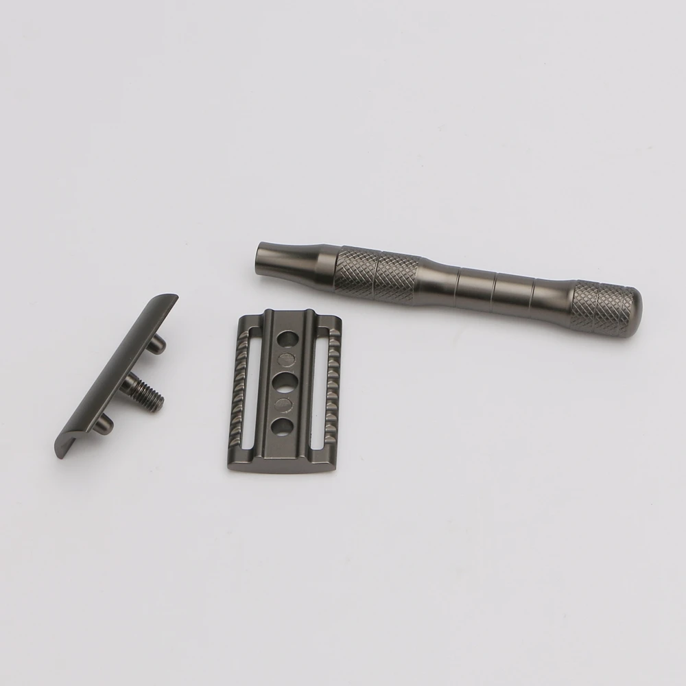 Deluxe Best Manscape Razor Double Edge Brass Safety Razor For Smooth