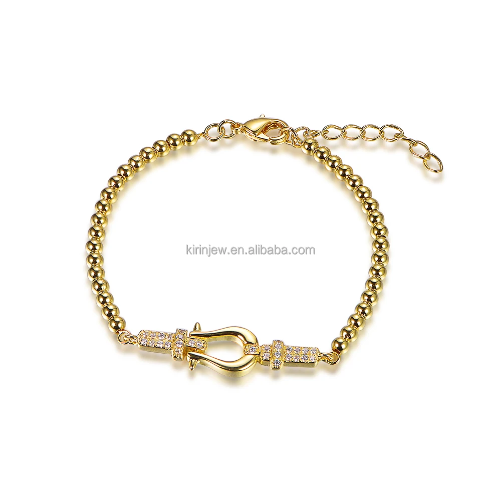 Wholesales factory price Jewelry bracelet gold plated 18k heart design sterling silver bracelet women charm bracelet