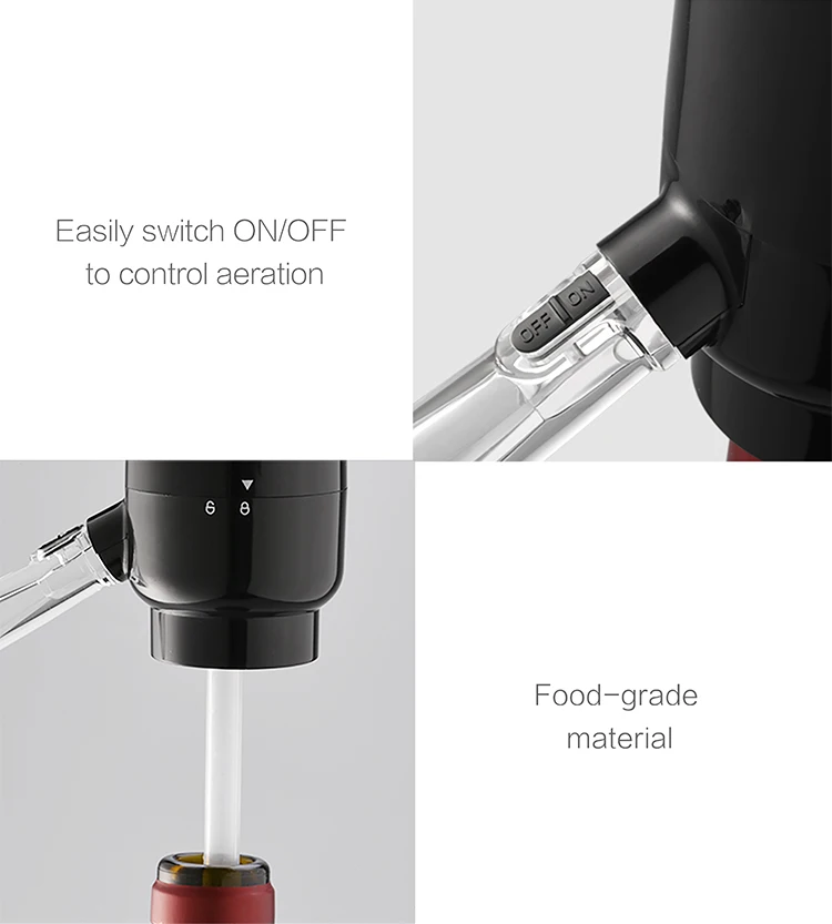 1/6 New Product Ideas 2023 Electric Wine Dispenser Pump Set With