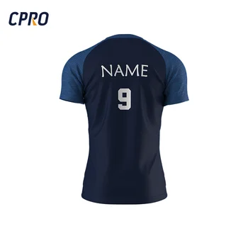 Custom Design Sublimation Logo Soccer Jersey Sports Adult Football Uniform Jersey Shirt Automated Cutting Technics Football Set