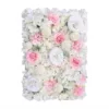 Rosa rosa y blanco pared 0,4 M * 0,6 m
