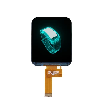 1.69  0.96 1.22  1.28 1.3 1.44 1.54 1.7 1.72 inch Top3 LCD Display Module Manufacturer Smart Wearable Watch Round Square TFT LCD