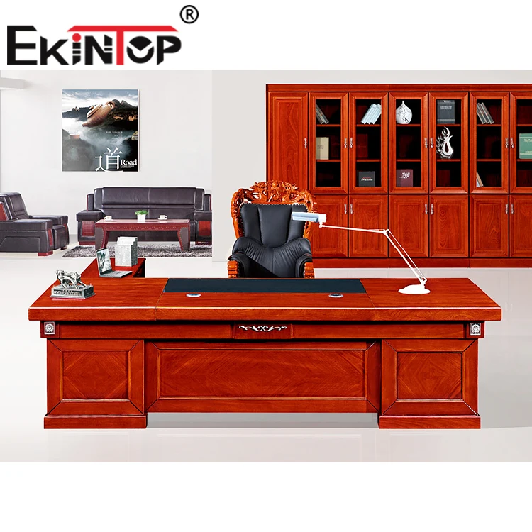 "L" Type Design Top Quality Wooden Modern Executive Desk Office Table Design