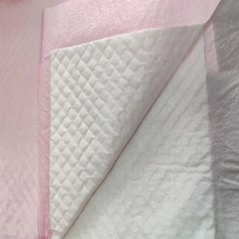 High water absorption prevent side leakage manufacturers wholesale non-woven disposable care pad