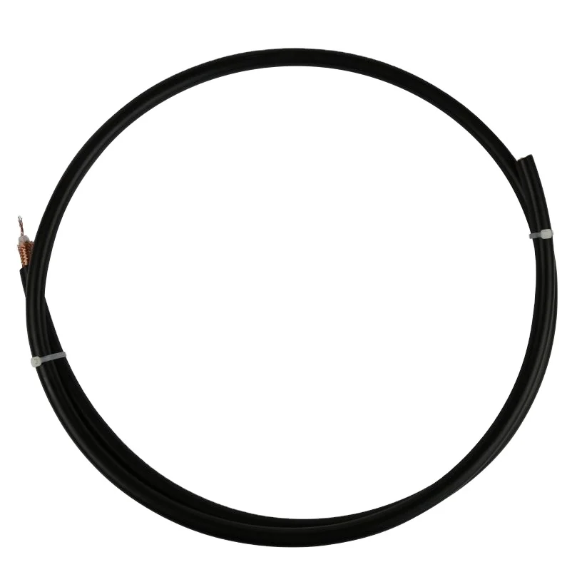 Cabo coaxial de alta temperatura Rg178 com isolamento de PTFE