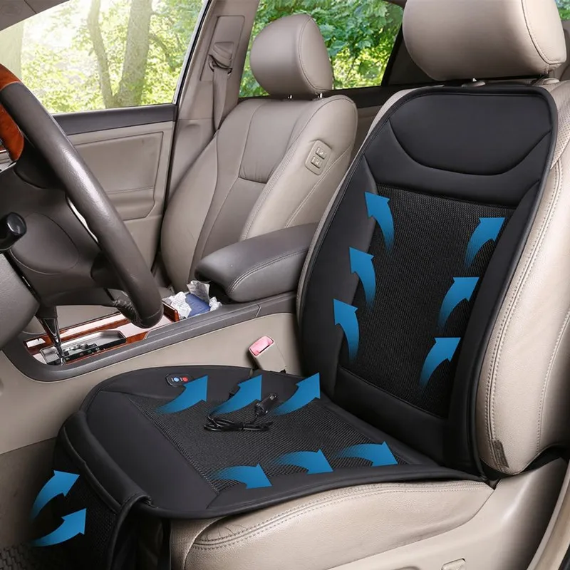 Car Cooling Cushion 12v Ventilated Heated Car Seat Cushion Buy Car