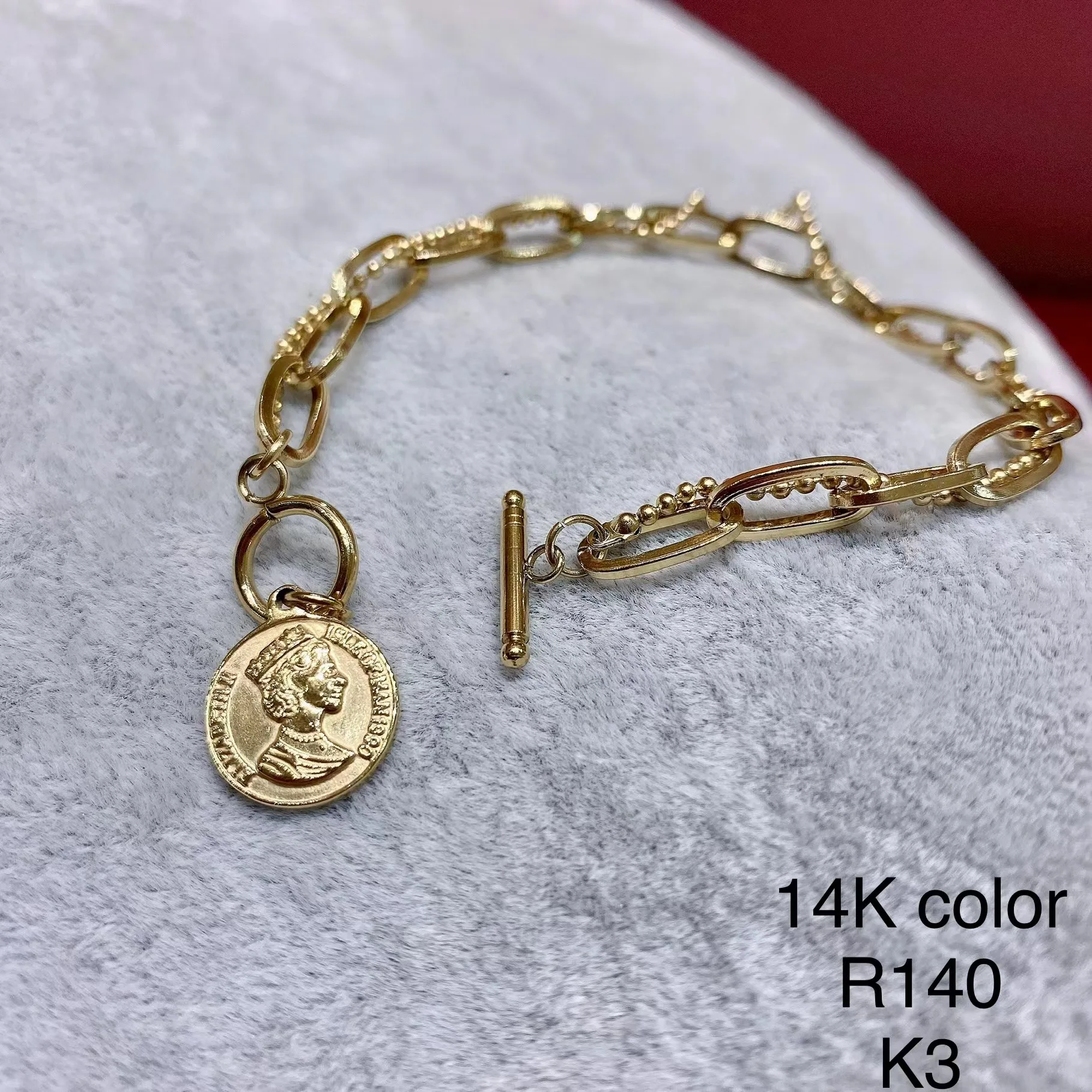 212 Xuping Jewelry Factory Heart Flower Star Bow Butterfly Bridal Wedding Fashion Dubai 24k 18k Gold Plated Women Charm Bracelet