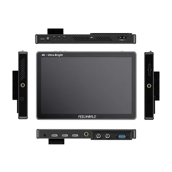 FEELWORLD 10.1 Inch 1920x1200 2000nit IPS Touch Screen 3d Lut Waveform Field ultra High Brightness Camera Field Monitor detail image
