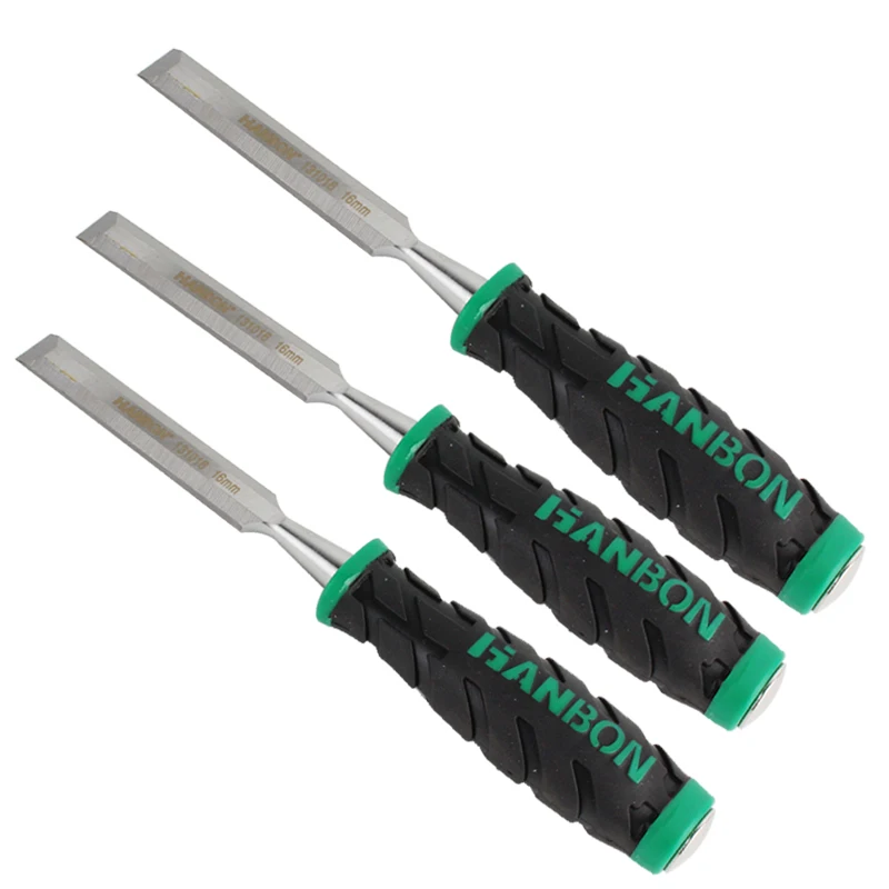 Плотничное долото, ручные инструменты, ударная пластиковая ручка, деревообрабатывающий Набор долото для резьбы по дереву