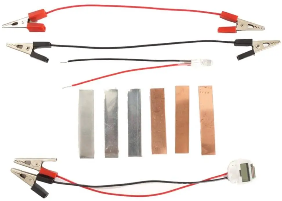Batteria Di Frutta Scienza Esperimento Kit Patate Arancione Batteria