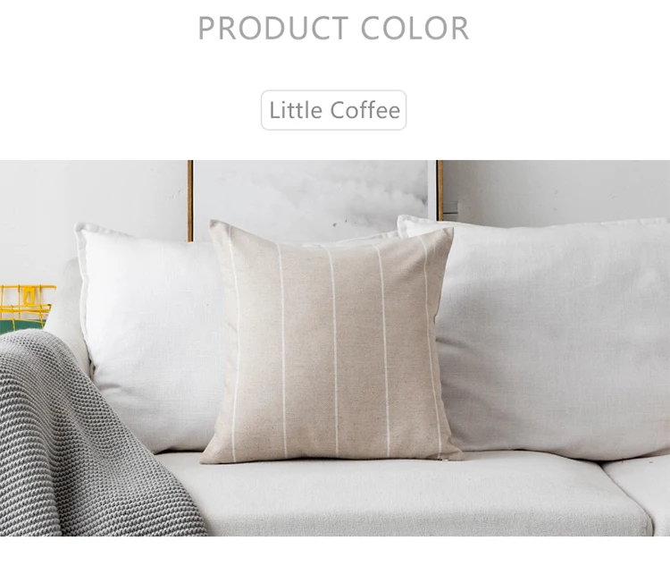 Innermor Striped Simple Style Pillow Case Home Decorative Wholesale