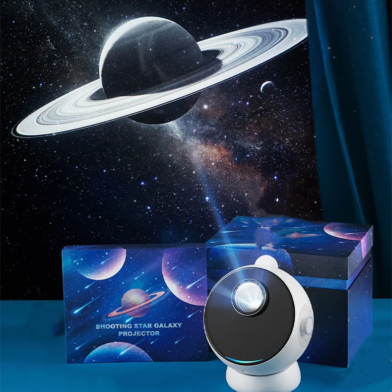 Portable Star Projector Lamp - 360° Romantic Galaxy Night Light