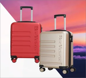 custom logo 20inch Gift Box Neoprene Waterproof Anti-Theft Carry-on Spinner Suitcase Lock Travel Case Manufacturer Wholesale Custom