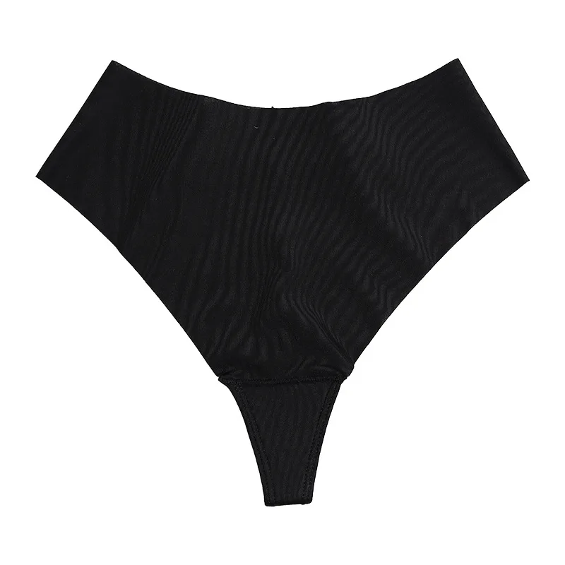 Label Custom Camel Toe Proof High Rise Women Underpants Camel Toe Prevention Thong Seamless Underwear Panties for Fitness