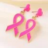 Boucles d'oreilles clous 15 roses