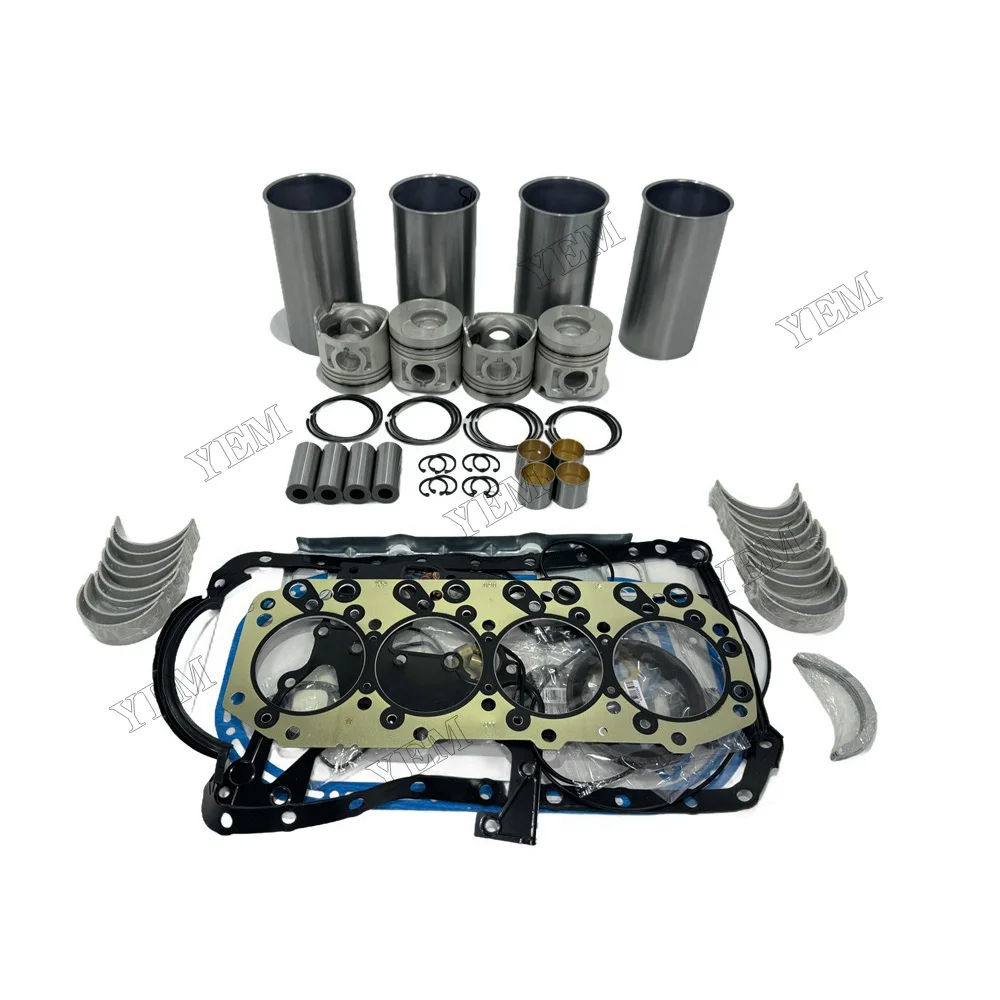 For Isuzu 4JB1 Overhaul Kit With Bearing Sets Engine Parts