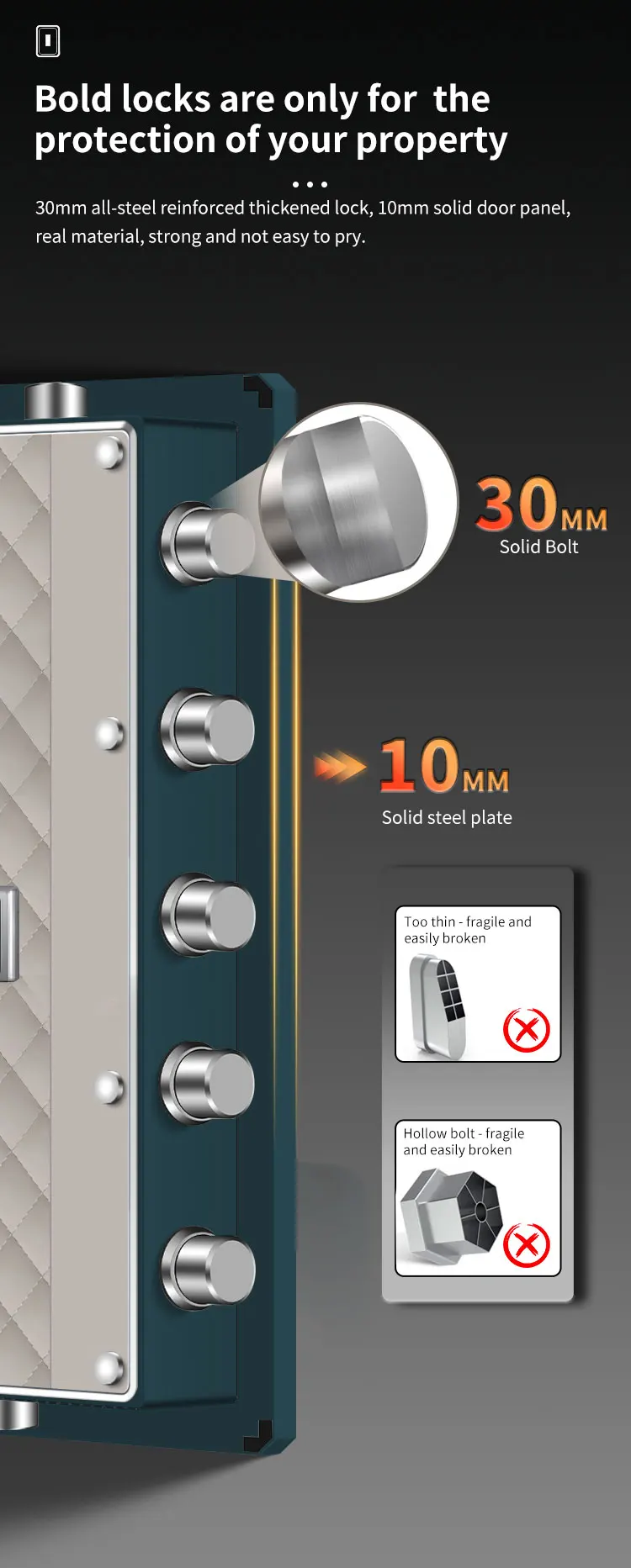 CEQSAFE Custom Electronic Safe Box Steel Household Safe with Fingerprint Lock for Home Storage Remote Opening Through TUYA APP manufacture