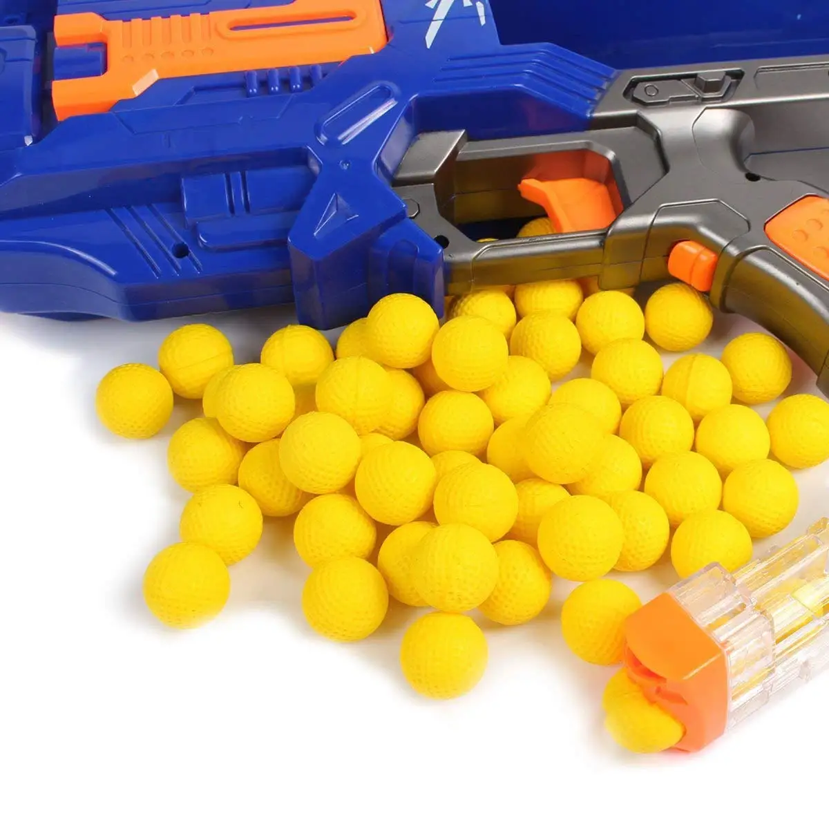 100pcs jouet pistolet souple recharge balles fléchettes mousse EVA
