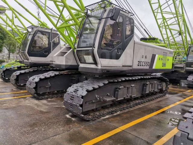 Zoomlion ZCC 550 Crane - 55 Ton Crawler Dragline in Bangladesh
