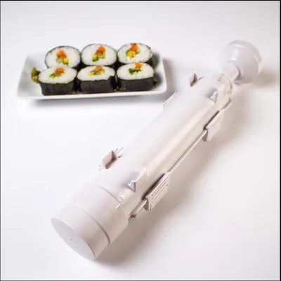 Sushi Making Kit Set Sushi Roller Bazooka Rice Ball Mold with