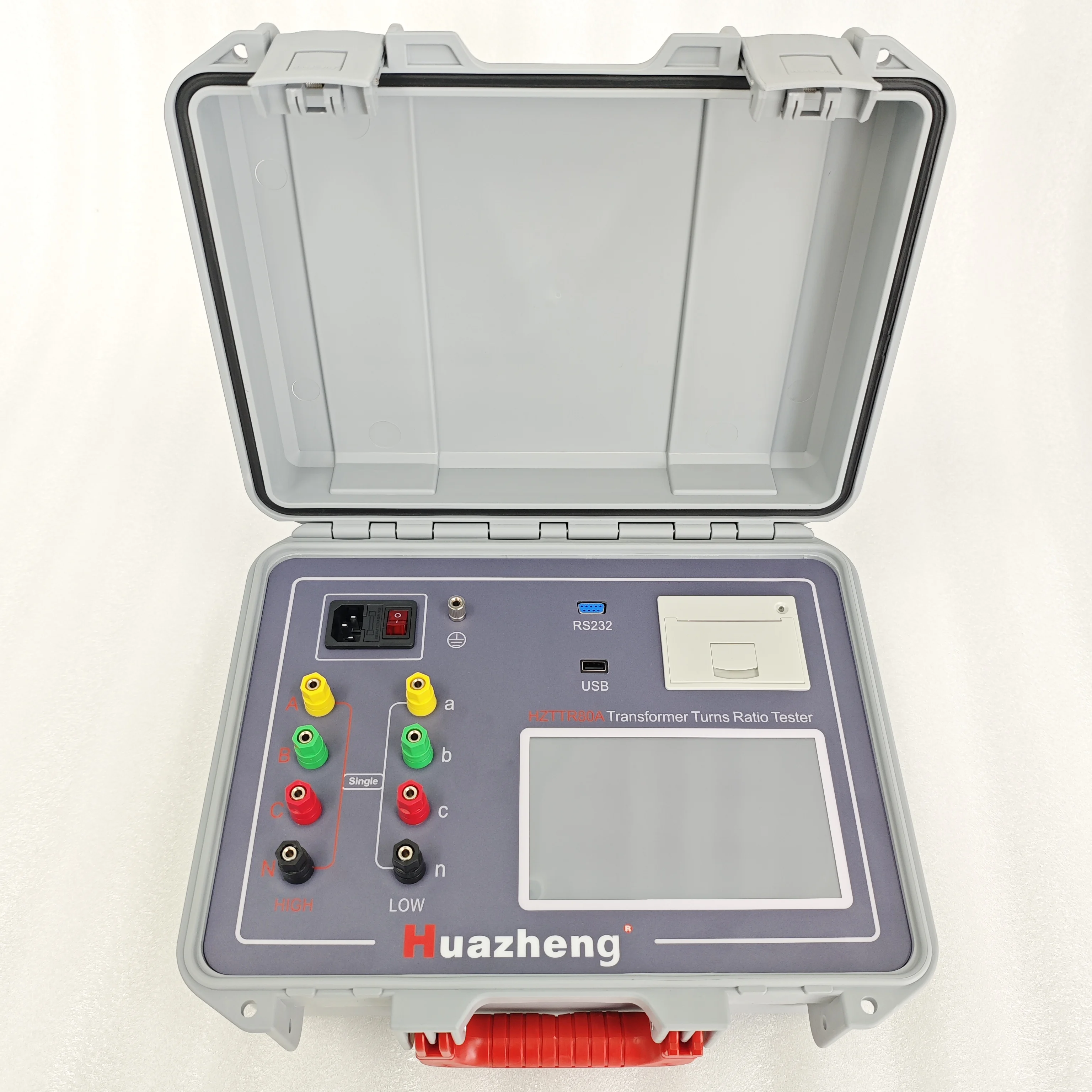 HZTTR80A Fully Automatic Transformer Test Device Turns Ratio Test Set