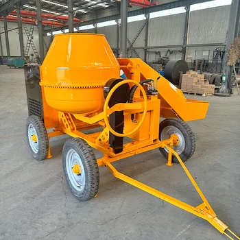 High Quality Self Loading Mini Concrete Mixer Diesel Cement Mixers Concrete Mixers with Pump