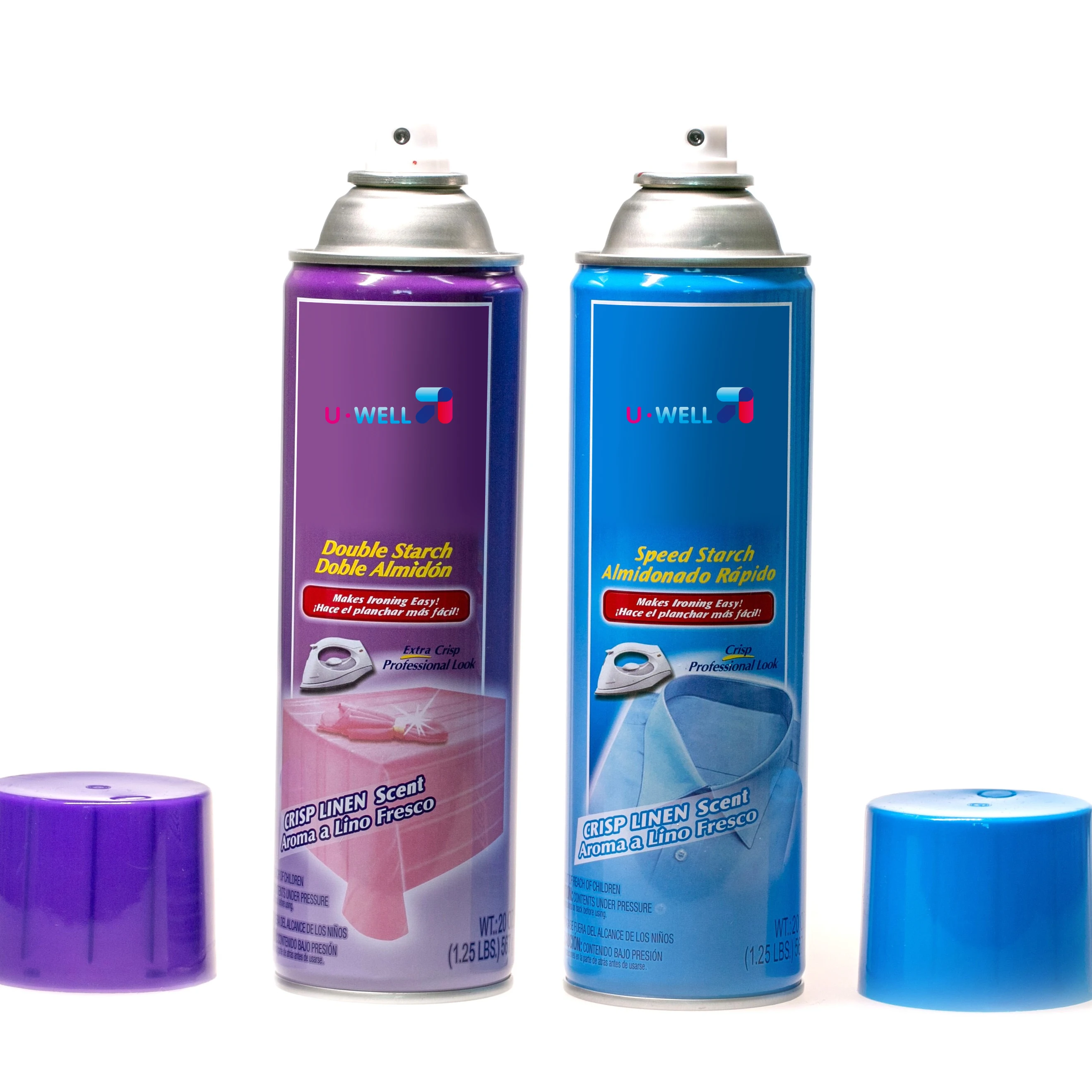 U.well Hot Seller 358g Spray Starch Help Clothes Setting Best Press