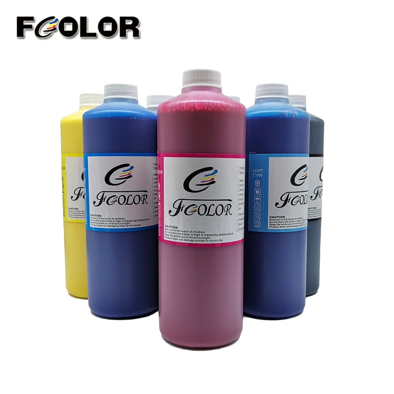 FCOLOR Factory Hot Sale Water Based Pigment Ink for Memjet Inkjet Printer