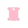 Bobines de fil dentaire en plastique, couleur rose